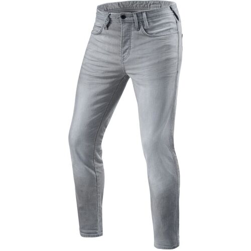 Revit Piston 2 Sk Jeans Moto, Gris, Taille 28 Pour Hommes