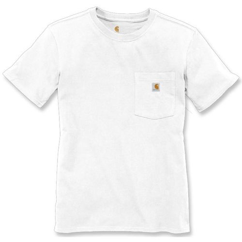 Carhartt Workwear Pocket T-Shirt Femmes, Blanc, Taille Xs