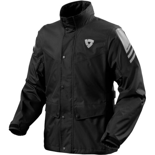 Revit Nitric 4 H2o Veste De Pluie De Moto, Noir, Taille 2xl Pour Hommes