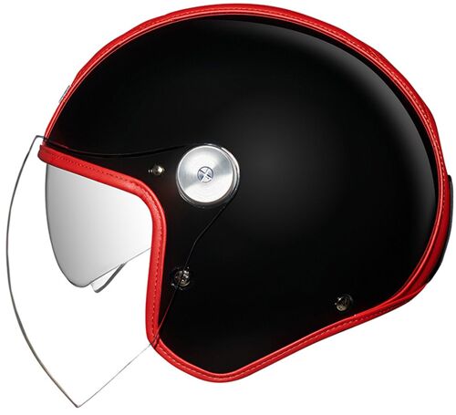 Nexx X.G30 Cult Sv Casque Jet, Noir-Rouge, Taille S Pour Hommes
