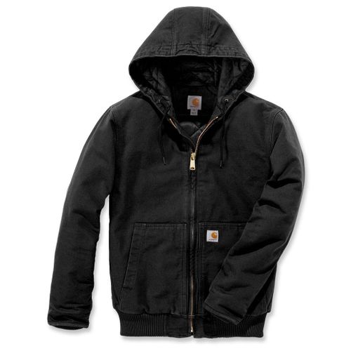 Carhartt Duck Active Veste, Noir, Taille Xl Pour Hommes