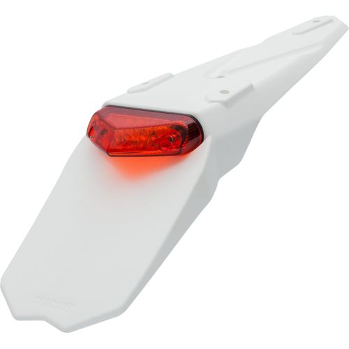Circuit Equipment Mantis Support De Plaque D¿Immatriculation Led, Blanc-Rouge Pour Hommes