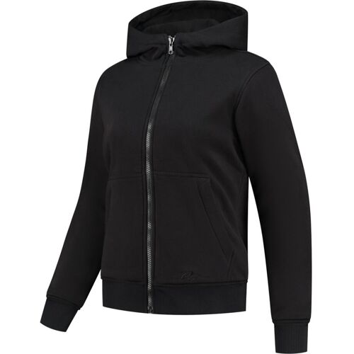 Rusty Stitches Super Wendy Sweat À Capuche Zippé De Moto Pour Femmes, Noir, Taille 56
