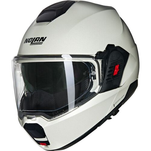 Nolan N120-1 Classico Nobile N-Com Casque, Blanc, Taille Xs Pour Hommes