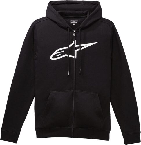 Alpinestars Ageless V3 Sweat À Capuche Zippé, Noir-Blanc, Taille L Pour Hommes