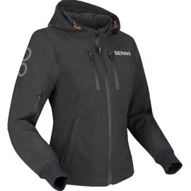 Bering Kerby Veste Textile De Moto Pour Femmes, Noir, Taille 40