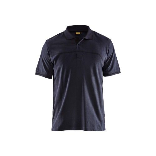 Polo de travail bicolore à manches courtes 3389 - bleu marine et noir - M BLAKLADER
