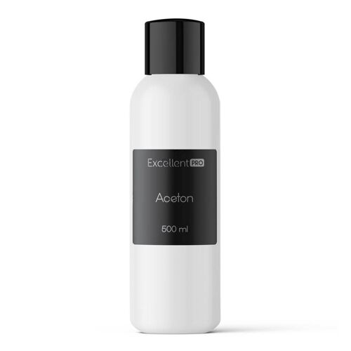 Dissolvant Acétone Professionnel Excellent Pro 500 Ml 