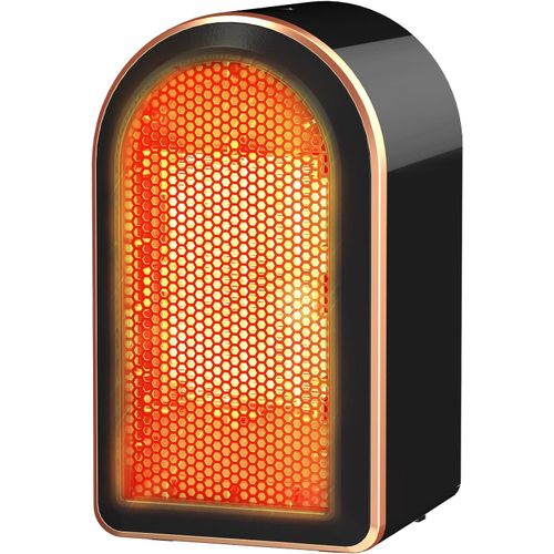 Radiateur Soufflant Économie D'Énergie Chauffage Silencieux Électrique Avec Protection Contre La Surchauffe Et Le Basculement Céramique Ptc Petit Chauffage Électrique Pour Bureau, Salon, Cha[Z602]