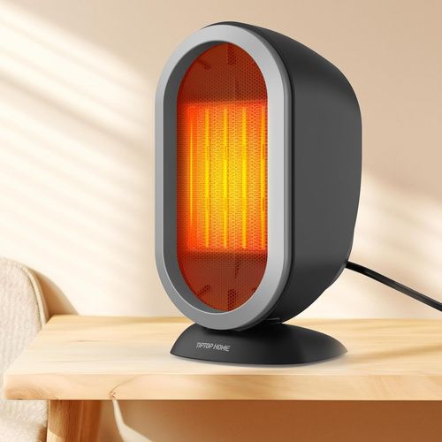 Radiateurs Électriques Soufflants, 1200W Mini Chauffage D'Appoint Soufflant Pour Salle De Bain, Radiateur En Céramique À Chauffage Rapide À Économie D'Énergie Pour Chambre, Bureau[Z324]