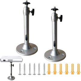 Lot De 2 Support Projecteur,Livré Avec Vis Et Tube D'expansion Supports Pour Vidéoprojecteurs,180 Mm Support Projecteur Plafond,Adapté Aux Projecteurs Et Caméras De Surveillance