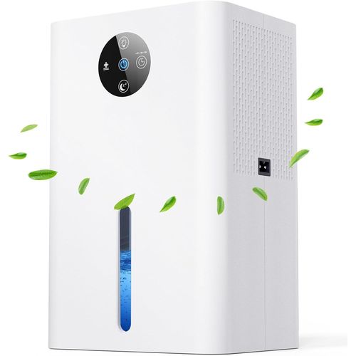 lbgwp60-Déshumidificateur Électrique 1800 Ml, Déshumidificateur Portable, Ultra Silencieux 30 Db, Dégivrage Automatique, Arrêt Automatique, Déshumidificateur Pour Salle De Bain, Appartement.