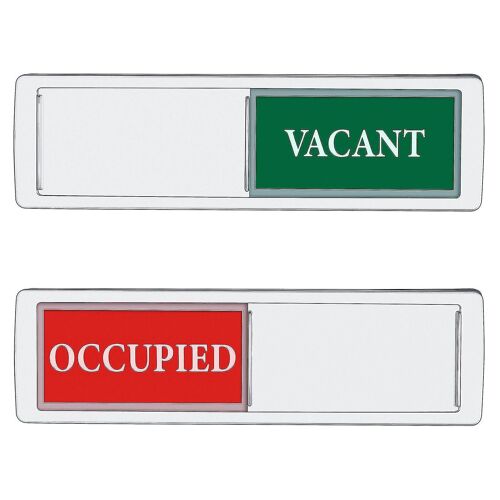 Panneaux de porte Bureau vacant Enseigne occupée Enseigne de porte vacante Enseigne de porte Salle de bain occupée Signe occupé Salle de bain Porte-yuyu