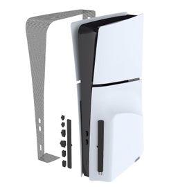 Kit De Protection Anti-Poussière Pour Console Ps5 Slim,Barrière De Dissipateur Thermique Mince Ps5 Avec 7 Bouchons Anti-Poussière En Silicone Pour Ps5 Slim Digital & Disc Edition-Yuyu