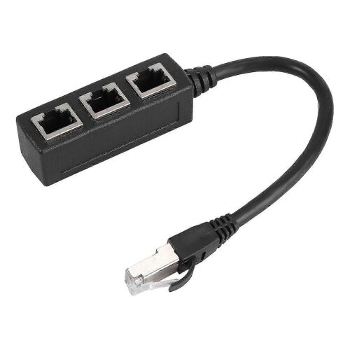 Cordon Internet Répartiteur Ethernet Répartiteur Câble Ethernet Port Ethernet Répartiteur Fil réseau LAN