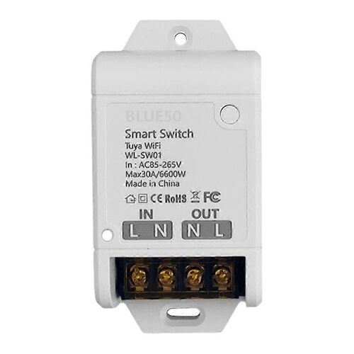 WIFI Smart Switch 30A Haute Puissance Application Domotique à distance