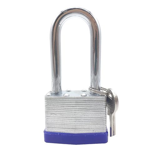 Porte à noyau en laiton avec 2 clés cadenas de cadenas d'entrepôt durable longue manille Heavy Duty-yu