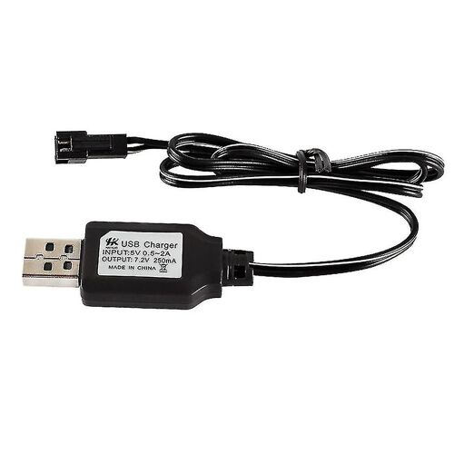 7.2v Câble de charge Télécommande Jouet Usb Fil Usb Chargeur de batterie de charge Usb