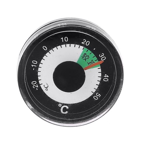 1.1 ""Mini thermomètre rond mécanique -2050 pour la maison murale salle serre-hao