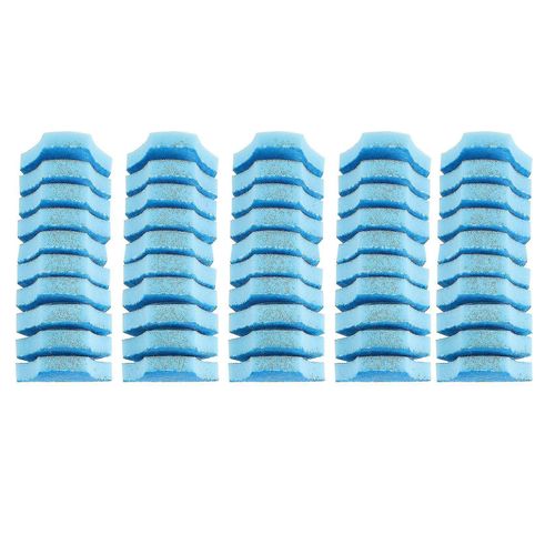 50pcs Toilet Stick Remplacement,Nettoyant Toilette Remplacement Jetable Toilet Brosse Tête Toilet Brush-YUHAO