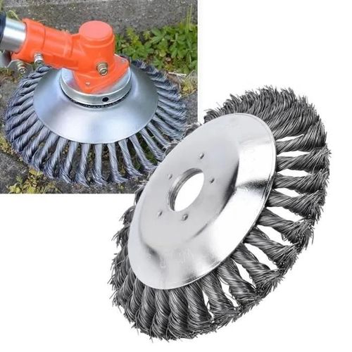 Tête de coupe en acier inoxydable pour débroussailleuse DUOKON - Diamètre 200mm