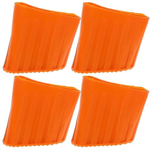 4Pcs Escabeau Pieds Couvre-Échelles Antidérapantes Couvre-jambes Extensions Échelles Couvertures Pare-chocs de Sécurité
