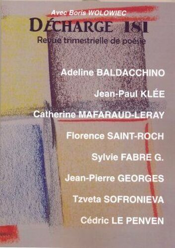 Décharge N° 181 - Mars 2019