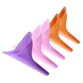 Dispositif De Miction Féminine, 5 Pcs Entonnoir D¿Urinoir Pour Femmes Réutilisable Debout Entonnoir De Pipi Féminin Pour Le Camping, La Randonnée