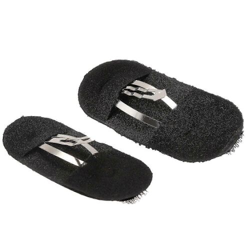 Paquet De 2 Pinces Volumisatrices Pour Cheveux Éponge Noire Pour Le Coiffage Chignon Et Chignon Updo,Postiches De Rembourrage Bumpit