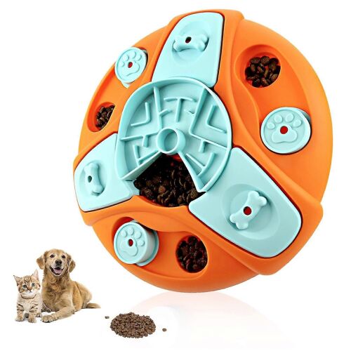 Jouet De Puzzle Pour Chien,Mangeoire De Puzzle De Friandises Pour Chiens Pour L'anxiété Soulagement De L'ennui Pour Les Petits Chiens De Taille Moyenne