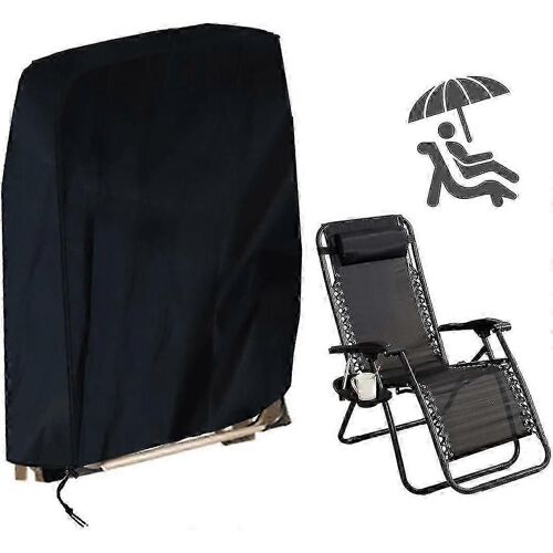 Housse De Protection Pour Chaise Longue Pliante,Housse Transat Jardin Anti-Uv,Étanche À L'eau,Anti-Poussière,210d Oxford Housse Relax Jardin Pour Chaises Longues,Faut