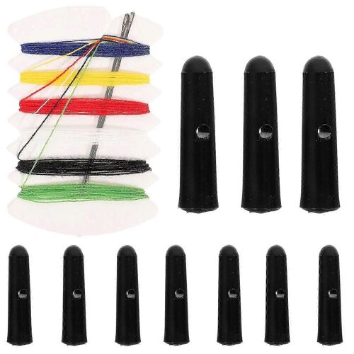 10pcs pliable parapluie queue perles de remplacement parapluie queue perles en métal parapluie os couvertures