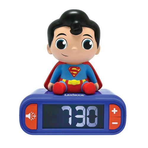 Réveil - Veilleuse Superman avec effets sonores