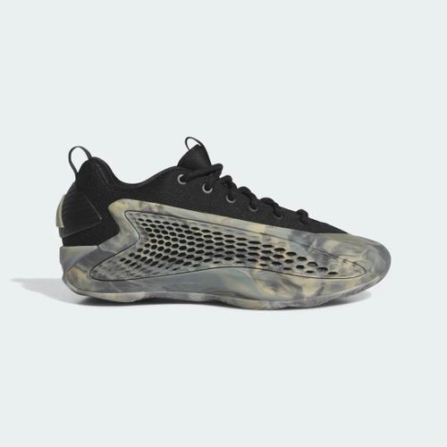Chaussures De Basketball Anthony Edwards 1 Low Enfants Adidas Silver Pebble Core Black Wonder Beige