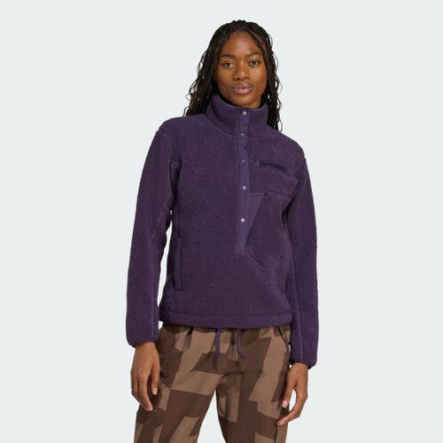 Sweat-Shirt À Capuche Molleton Épais Terrex Xploric Adidas - Aurora Plum - Xs