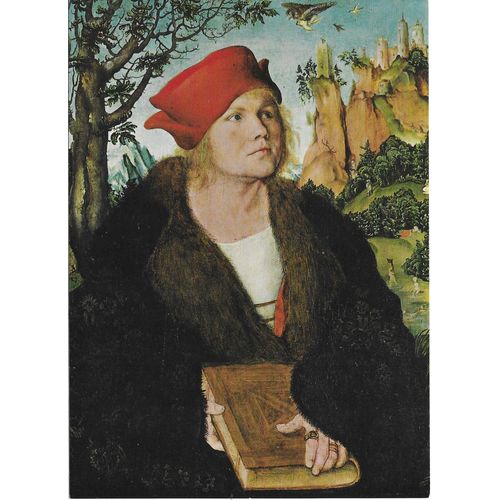 Suisse, Très Belle Carte Postale Neuve, Musée Winterthur De Zurich, Oeuvre De Lucas Cranach L'Ancien, "Portrait De Johannes Cuspinian".