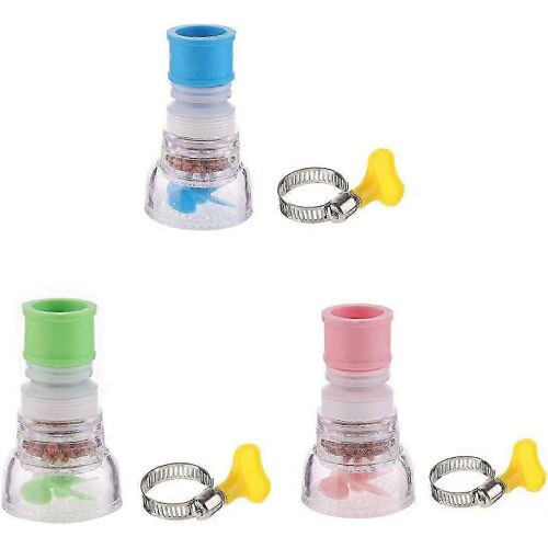 Filtre à eau de robinet Accessoires de cuisine sains avec élément filtrant rotatif à économie d'eau