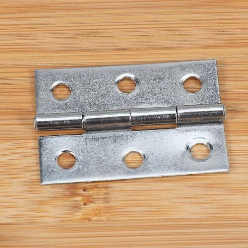 Charnière de meuble 10pcs en acciaio inox Finestra Armadio Cerniere Connettori (Argent 52*87mm)