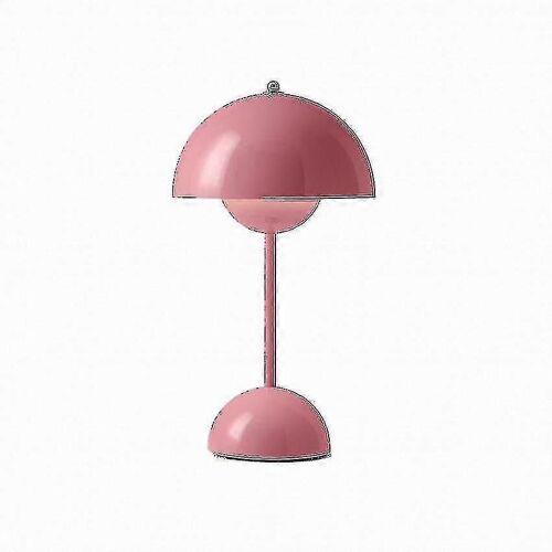 Lampe De Chevet À Boutons De Fleur Led Rechargeable Par Usb,Lampe De Table Rose Pour Décor De Mariage Et Table De Chevet De Bureau