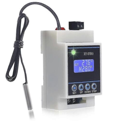 Thermostat numérique Xy-dt01 - 40-110 °C - Micro-thermostat numérique avec écran LCD et capteur étanche