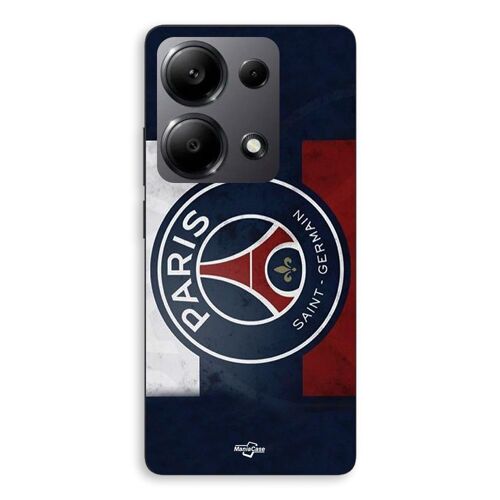 Coque Pour Xiaomi Redmi Note 13 Pro 4g Club De Football Paris Saint Germain Drapeau Maniacase