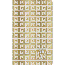 Chenquansarl-C - Un Carnet Piqué Cousu Fil Neo Deco 48 Pages Ivoire 7,5x12 Cm 90g Lignées, Couverture Carte Pelliculée, Motif ""Collection Printemps-Été"" Aléatoire