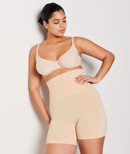 Panty Gainant Taille Haute - Maintien Médium - Power - M - Beige - Femme - Etam