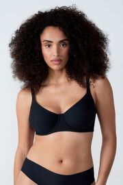 Soutien-Gorge Corbeille Minimizer Effet -1 Taille - Pure Fit - 100d - Black - Femme - Etam