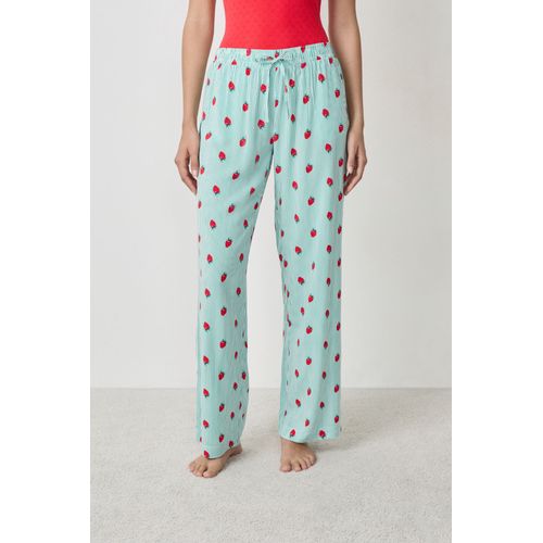 Pantalon De Pyjama À Imprimés - Caprese - M - Glacier - Femme - Etam