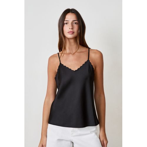 Caraco Satiné - Edori - S - Black - Femme - Etam