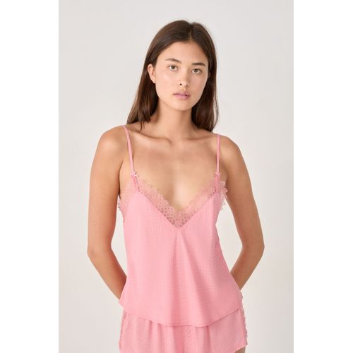 Caraco Détails Dentelle - Allusion - S - Pink - Femme - Etam