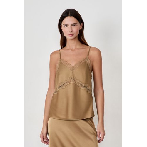 Caraco Col En Dentelle - Bella - M - Kaki - Femme - Etam