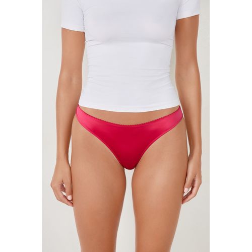 String En Microfibre - Glossy - L - Fuchsia Fonce - Femme - Etam