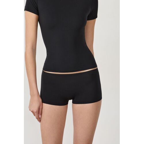Shorty En Microfibre - Pure Soft - S - Black - Femme - Etam